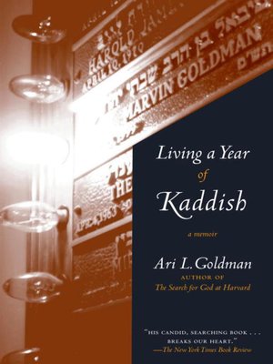 cover image of Living a Year of Kaddish